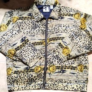 Vintage “Activology” bomber windbreaker